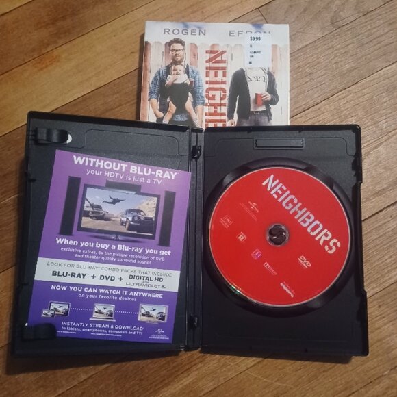 Seth Rogen & Zac Efron 2014 movie "Neighbors" DVD - Picture 2 of 5